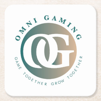 Omni Gaming Papper Underlägg (kvadrat) Kvadrat