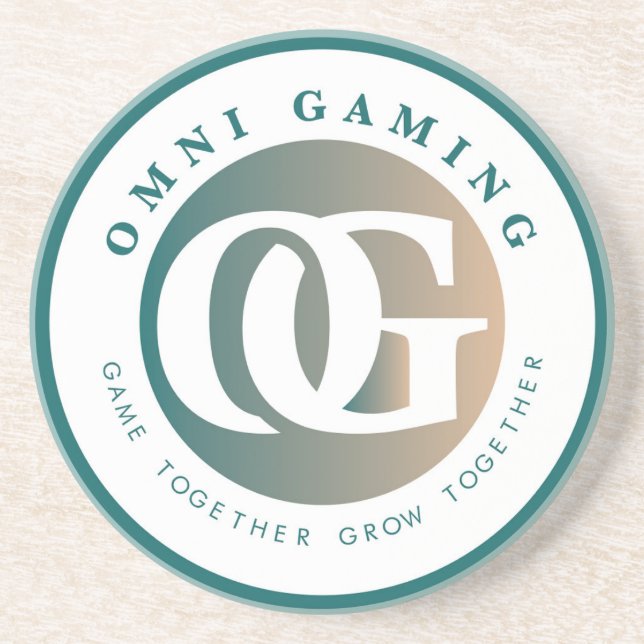 Omni Gaming Sandstone Underlägg (Round) (Framsidan)
