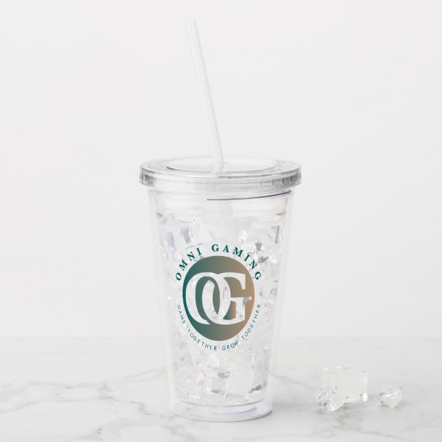Omni Gaming Tumbler Take Away Mugg (Framsida Ice)