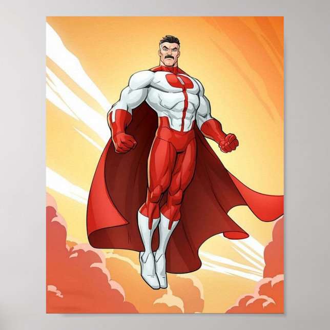 omni man klassisk poster (Framsidan)