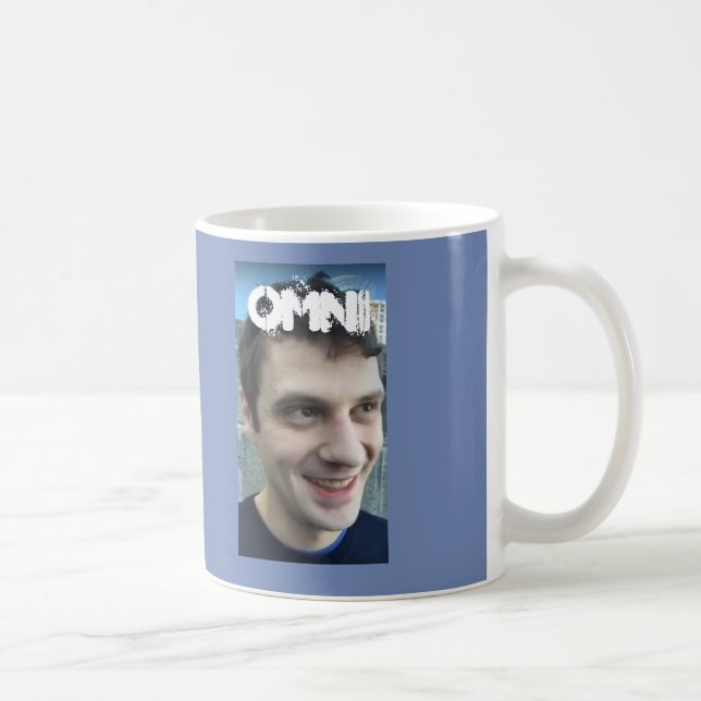 Omni Michael muggblått Kaffemugg (Höger)