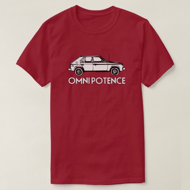 Omnipotence Tee Shirt (Design framsida)