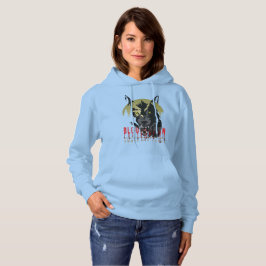 Omnis vir Lupus | Kvinnor Hoodie T Shirt