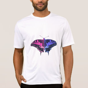 Omnisexual Pride Flagga Swallowtail Butterfly T Shirt