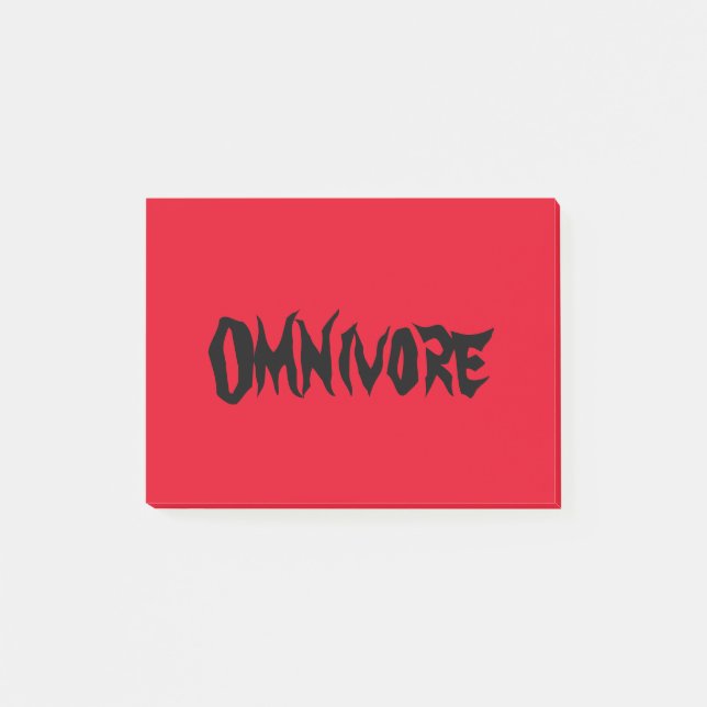 Omnivore Post-it® Notes Post-it Block (Framsida)