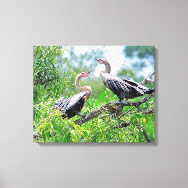 Omoget Anhingas Wrapped Canvas (Framsida)
