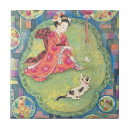 Omohide Garasu: A Little Glass Memory Kakelplatta