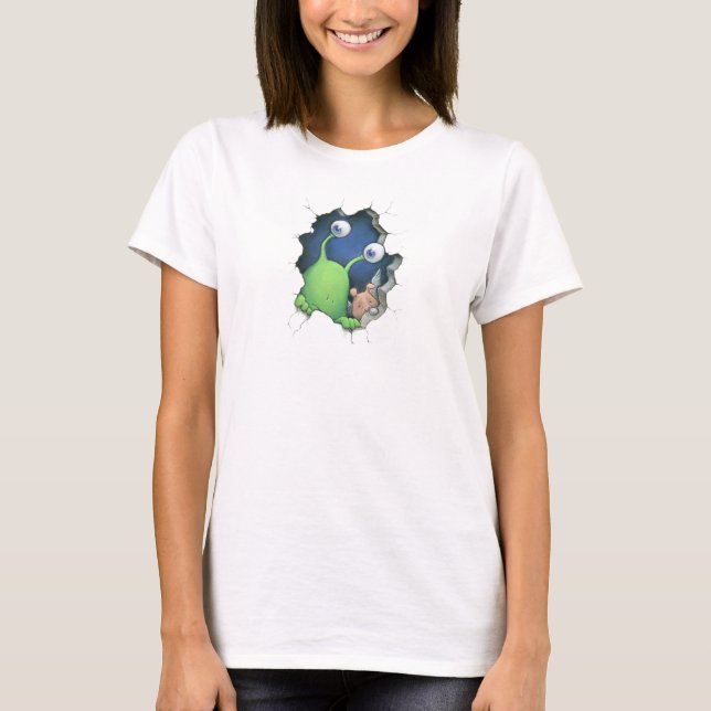 Omöjlig insidat-skjorta t-shirt (Framsida)