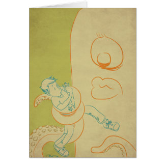 Omöjlig kärlek hälsningskort