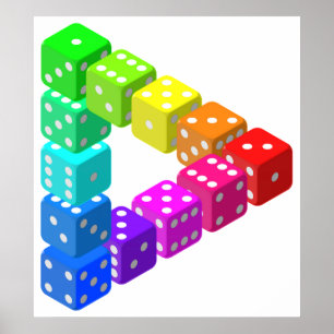 Omöjlig triangel för disk poster