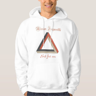 Omöjlig triangel hoodie