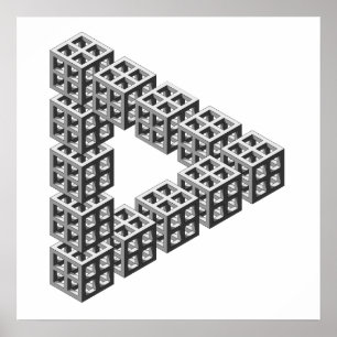 Omöjlig triangel poster