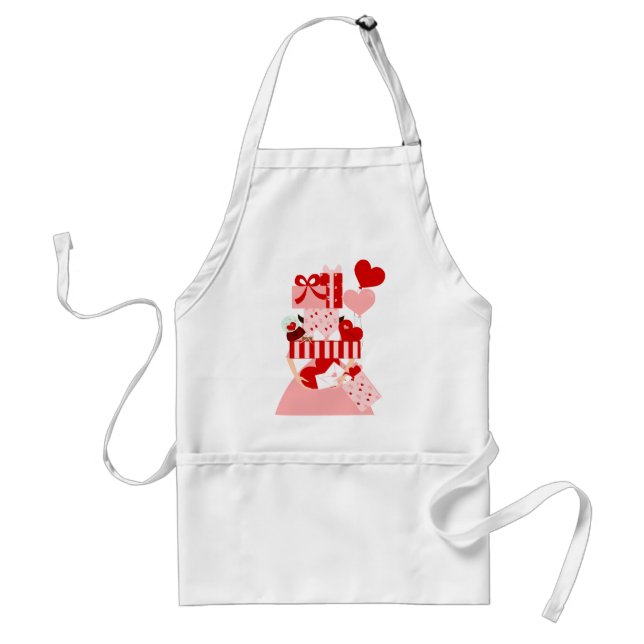 Omöjlig Valentine Stack Förkläde (Framsidan)