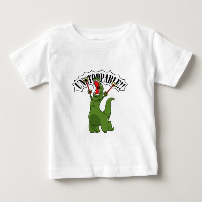 Omöjliga att stanna T-Rex Tröja (Framsida)
