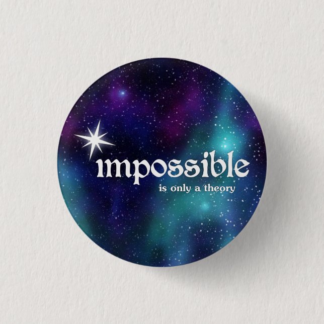 omöjligt-är-bara-en-teori-kosmiska-knappar knapp (Framsida)