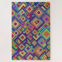 Omöjligt Diamond Mönster Jigszle Puzzle