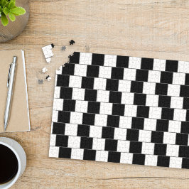 Omöjligt Illusion på omstörtande hjärnteaser Pussel