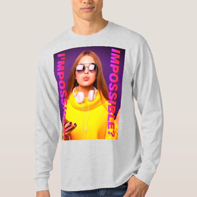 OMÖJLIGT? JAG ÄR MÖJLIG! ONEIGHTH Tokyo Original  T Shirt (Framsida)