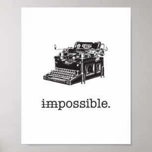 Omöjligt, möjligt - poster