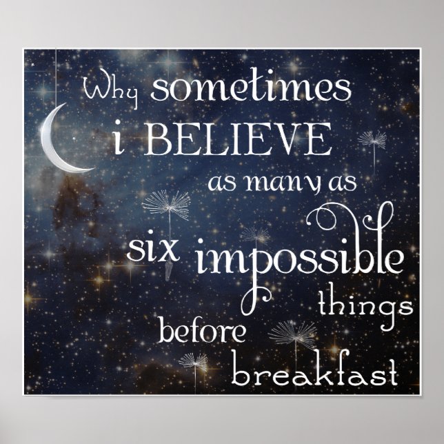 Omöjligt Poster eller utskrift av Sak Stars 2 (Framsidan)