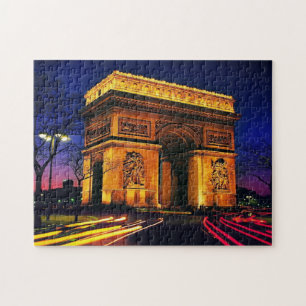 Omöjligt pussel - Arc de Triomphe, Paris, Frankrik