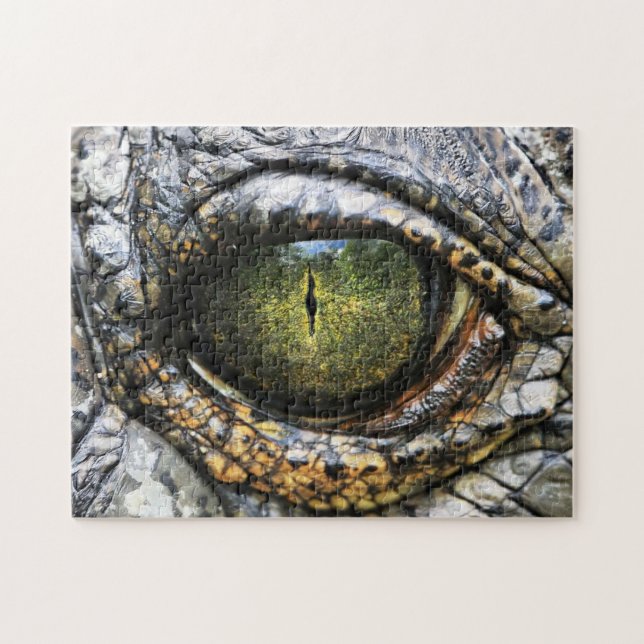 Omöjligt pussel - Crokodile Öga (Horisontell)