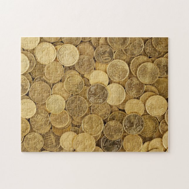 Omöjligt pussel - Euro Mynt (Horisontell)