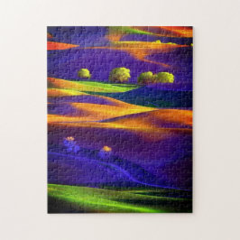 Omöjligt pussel - färglöst landsida