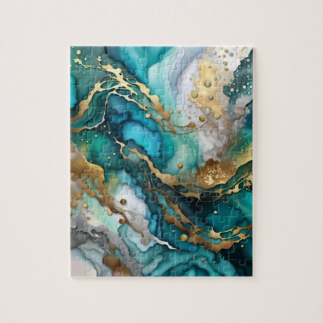 Omöjligt pussel för marmor till abstrakt (Vertikal)