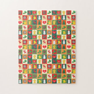 Omöjligt pussel med julpjäs