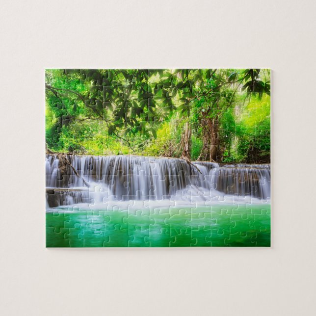 Omöjligt pussel - vattenfall Jungle (Horisontell)