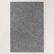 Omöjligt Puzzle Zebra-illusion