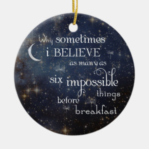 Omöjligt Sak Stars ornament