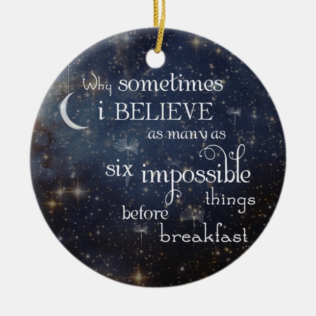 Omöjligt Sak Stars ornament (Framsidan)