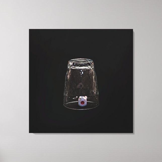 Omöjligt saknas canvastryck (Framsida)