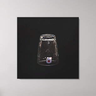 Omöjligt saknas canvastryck