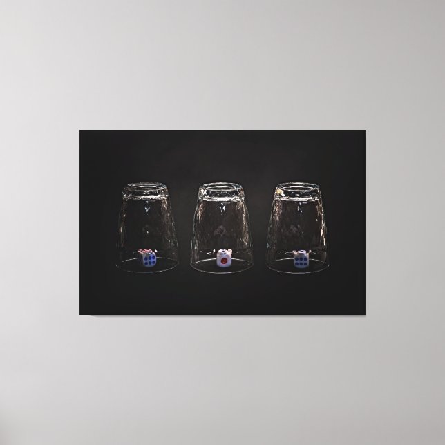 Omöjligt saknas canvastryck (Framsida)