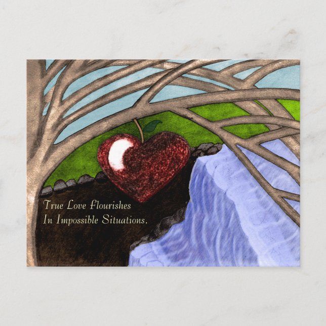 Omöjligt vykort i Kärlek (Framsida)