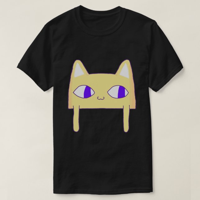 Omori Cat Sticker.png T Shirt (Design framsida)