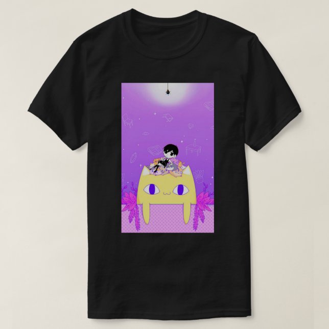 omori Sticker.png T Shirt (Design framsida)