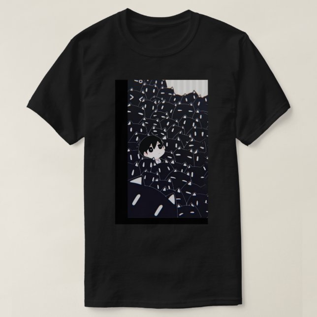 omori Tshirt - omori fanart - omori-speldekal S T Shirt (Design framsida)