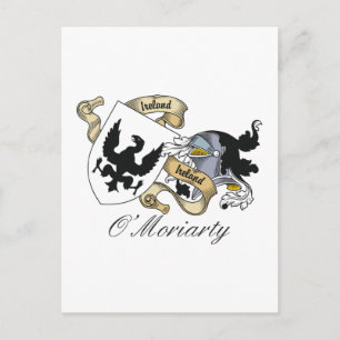 O'Moriarty Family Crest Vykort