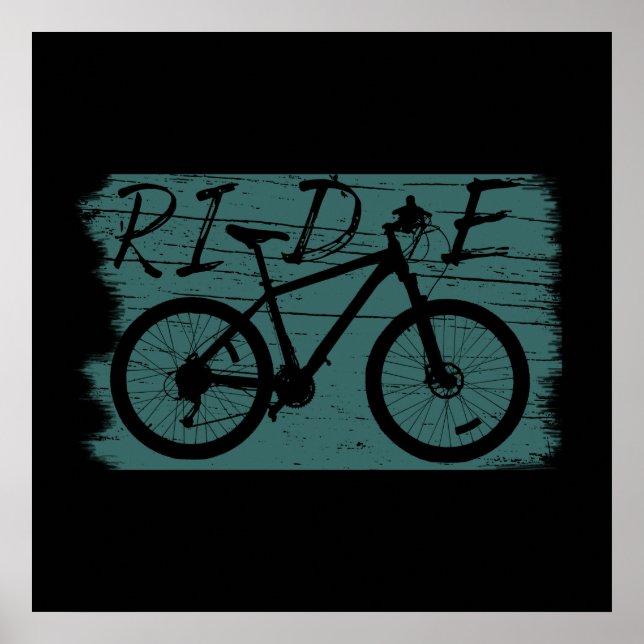 omountainbiking vintage poster (Framsidan)