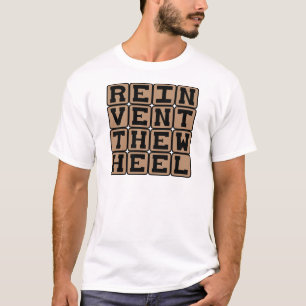 Ompaka Hjulet, Tänk Ut en Lösning T Shirt