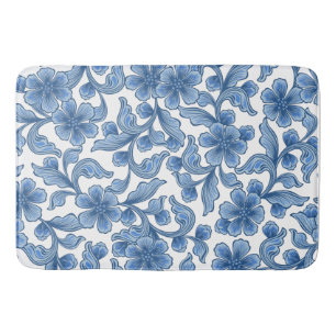 Omphalodes Blue-Blommigt Badrumsmatta