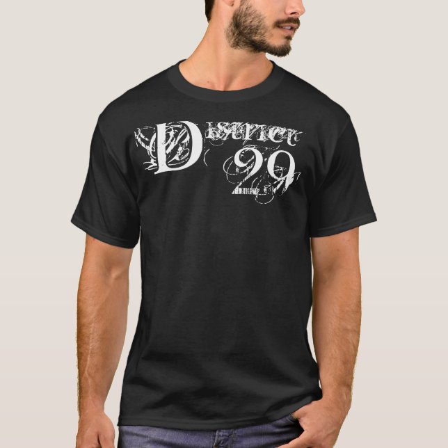 Område 29 - Svart T-shirt (Framsida)