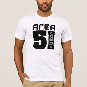 Område 51 Alien Visitor T-shirt
