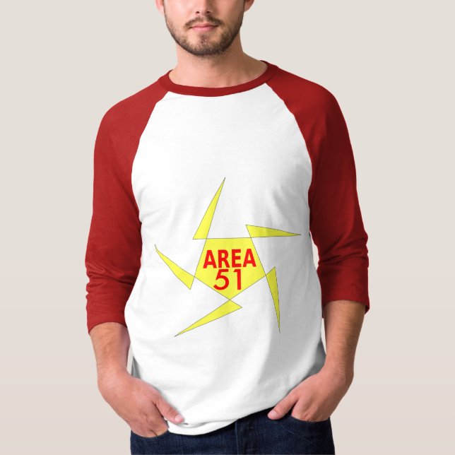 Område 51 nr 2| t shirt (Framsida)