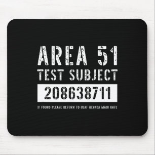 Område 51 Test Subjekt 8711 Alien Abduction Hallow Musmatta