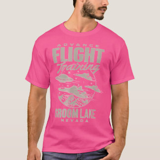 Område 51 Ufo Groom Sjö förhandsutbildning i flygt T Shirt